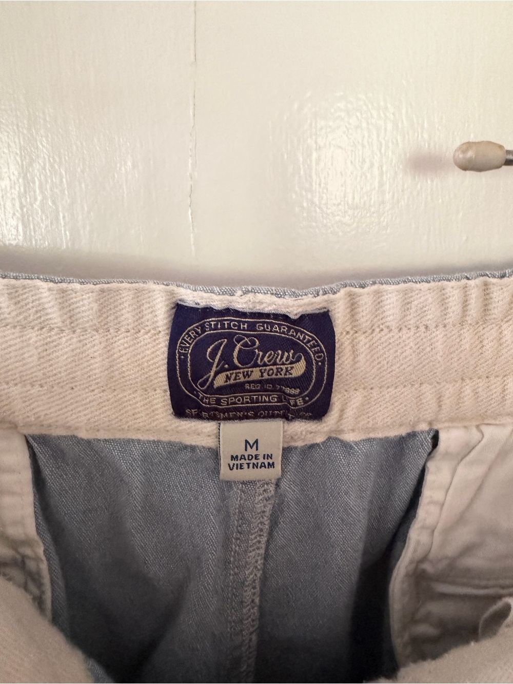 J. Crew Pale Blue Cotton Shorts - Picture 2 of 3